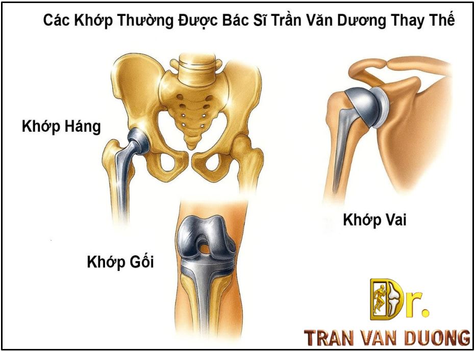 Một ca phẫu thuật thay khớp